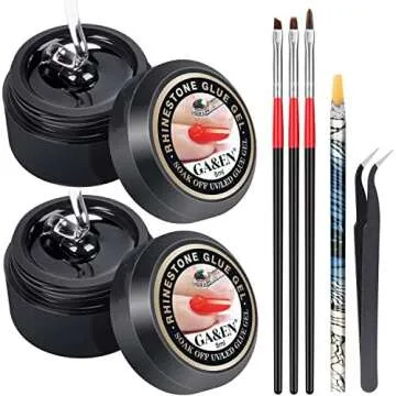 IG Dark Valentine's Nails