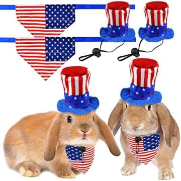 4th of July for Humans and Rabbits