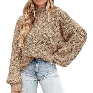Thick Cozy Sweaters