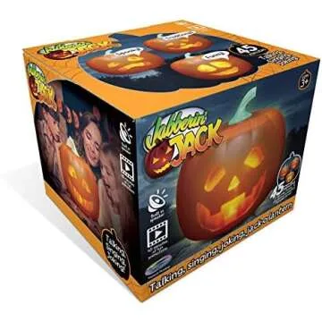 Halloween Pumpkin Gift Boxes Decorative Lights, Jack 0 Lantern Light, Pumpkin light Operated Indoor ...