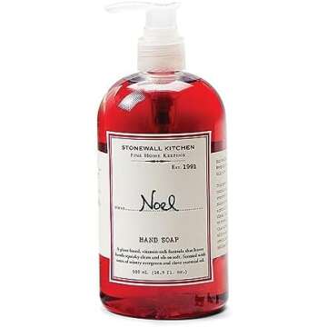 BEST holiday hand soap