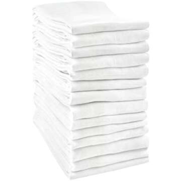 Cleaning rags, microfiber cloths, microfiber rags, flour sack rags, dusting rags, auto detailing cle...