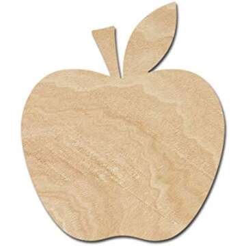 Wood Laser Cut Shapes