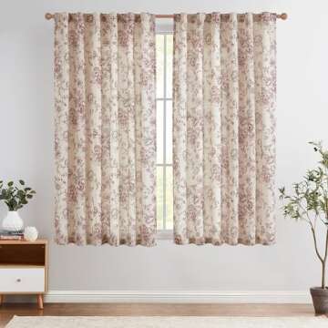 Floral / Toile Curtains