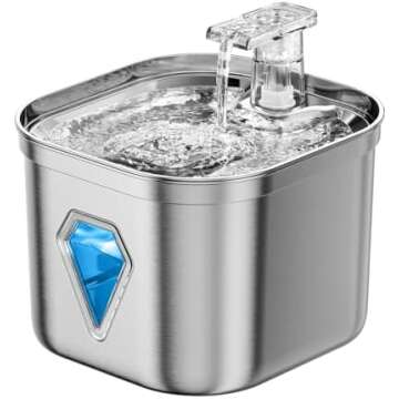 Litter, Cat Tree & Water Fountains