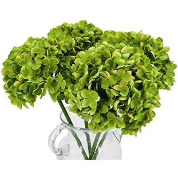 Faux flowers and stems