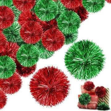 DIY Christmas Present Topiary for Porch