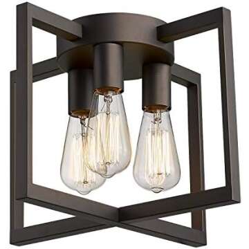 Light Fixtures (No More Boob Lights!)