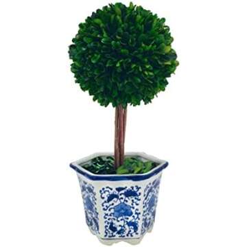 Blue and White Decor