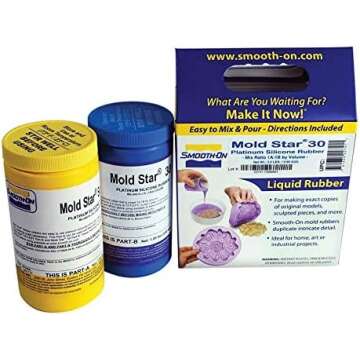 Small Silicone Mold Making Supplies