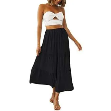 Flowy Skirts below the knee