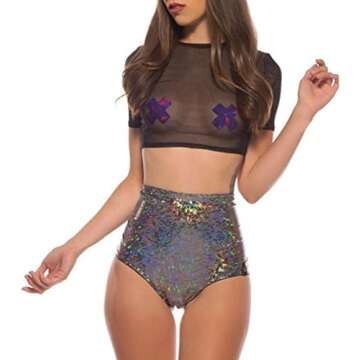 High and low waisted bottoms