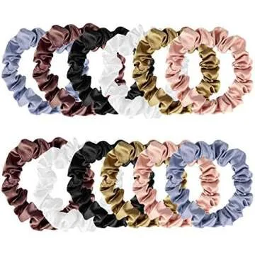 Hair ties, clip, headbands.