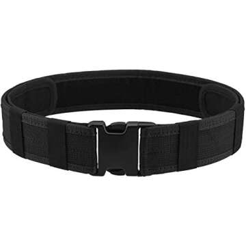 Tactical Belt & Suggested items