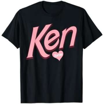 Adorably Pink: Beloved Barbie & Ken Tee Collection!