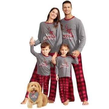 Matching Family Holiday Pajamas