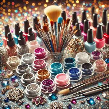 Glitter and Glam Nail Art Kit