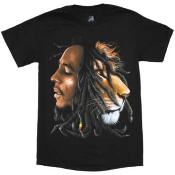 Bob Marley Products: Iconic Shirts and Vibrant Lava Lamps