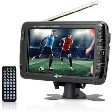 Portable TVs with Signal Meter