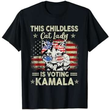 Childless Cat Lady Shirts