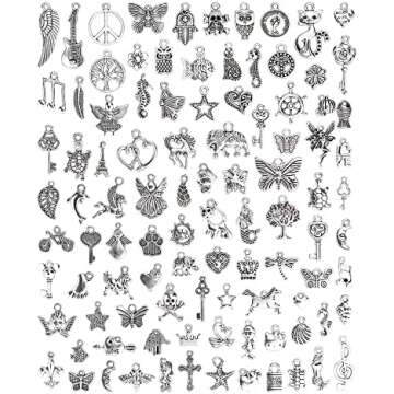 Book Pendant Necklace Supplies