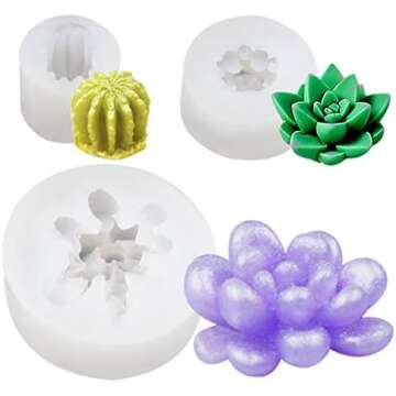 Resin Cactus & Succulent Molds