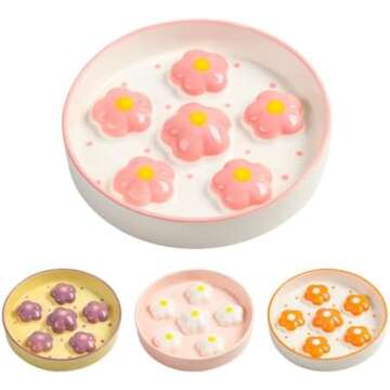 Cute Cat Bowls 🍓🐈