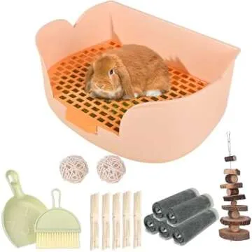 Rabbit Litter Boxes & Litter