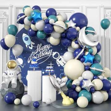 Two The Moon: Space Themed 2nd Birthday Party