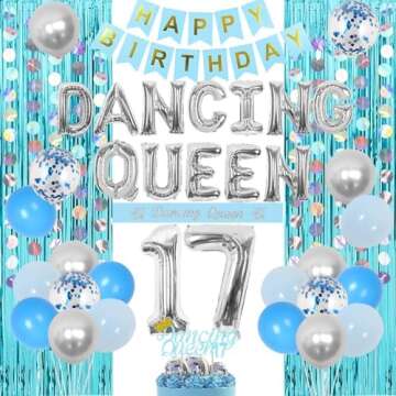 DANCING QUEEN 17th BIRTHDAY PARTY 🪩💙