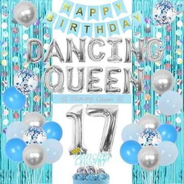 DANCING QUEEN 17th BIRTHDAY PARTY 🪩💙
