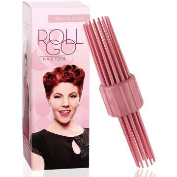 Pin Curl Hair Tools I Use
