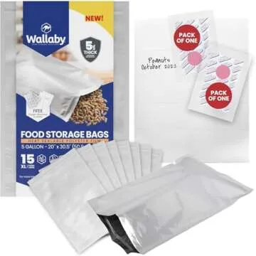 Wallaby Mylar Food Bags