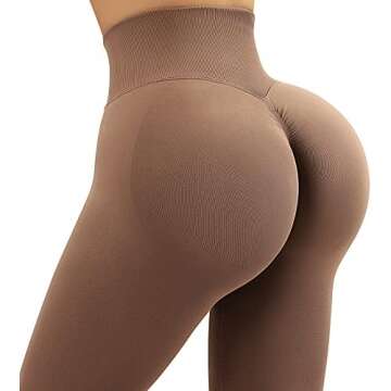 Butt-Lifting Yoga Leggings and Shorts