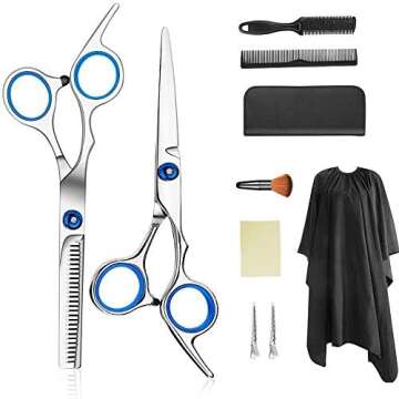 proffesional hair cutting sciccors set