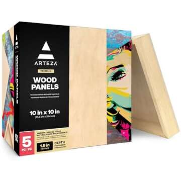 My ARTEZA products for acrylic pouring