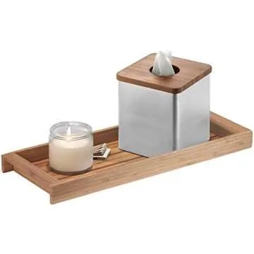 bathroom essentials and decor