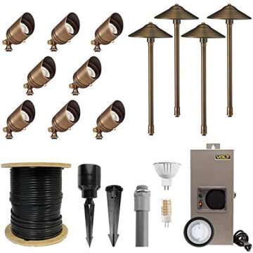 Volt Complete DIY Landscape Lighting Kits