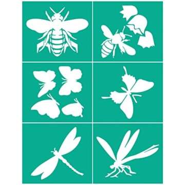 SELF ADHESIVE SILK SCREENS for ECO POURS