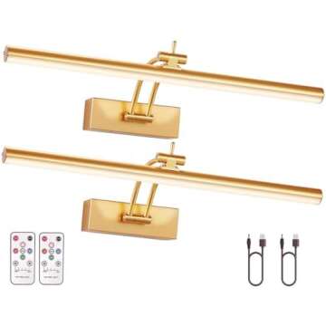 Wall pictures lights