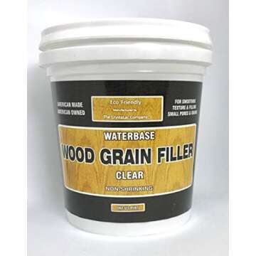 TOPCOAT- WAX - WOOD FILLER