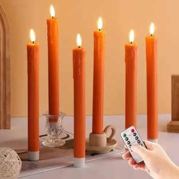 Fall Candles and Candle Holders