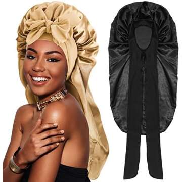 My curly hair routine