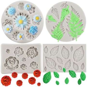 Silicone Molds for Polymer Clay