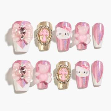 Kawaii press on nails