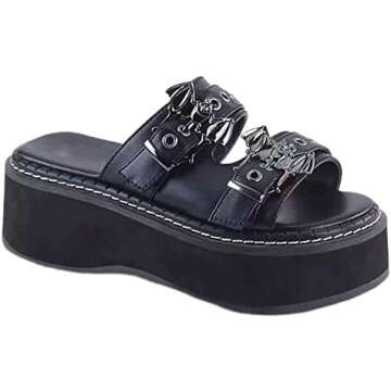 Goth Sandles & Shoes