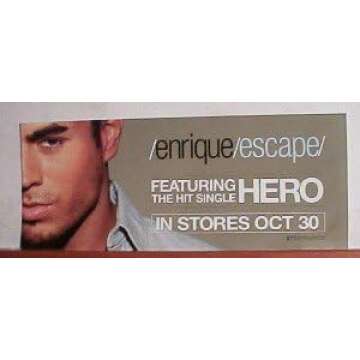 Enrique Iglesias Poster and window shift