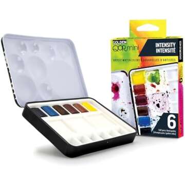 Watercolor Paints + Brushes