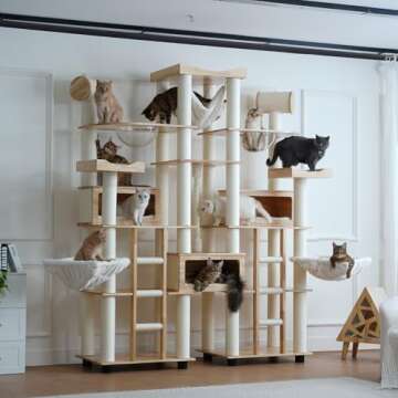 Cat trees and scratching posts