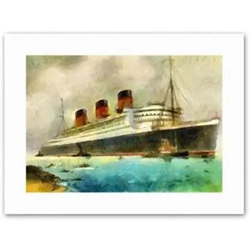 The Queen Mary Ocean Liner